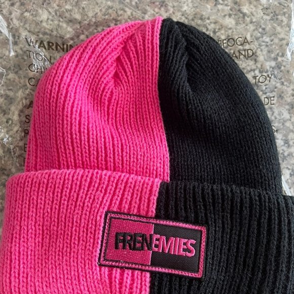 teddy fresh pink beanie